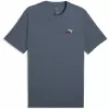 Pánské triko PUMA GRAPHICS 2 COLOR SMALL NO. 1 LOGO TEE 68471737 EVENING BLUE