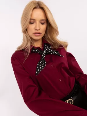 Dámská košile ITALY MODA DHJ-KS-20172.36P BURGUNDY