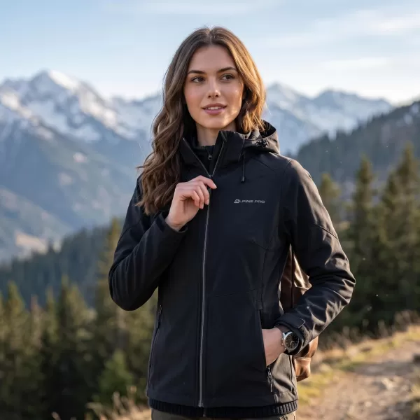  Dámská softshellová bunda ALPINE PRO GEDERA NAVY 