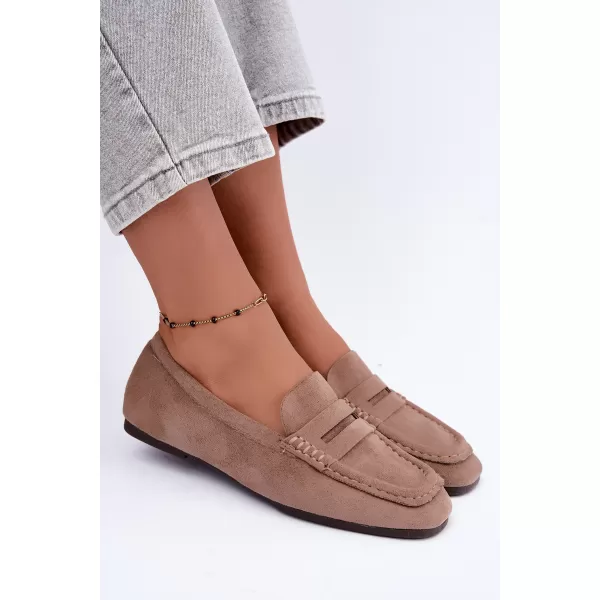  Dámské mokasíny BOTO D-307 BEIGE 