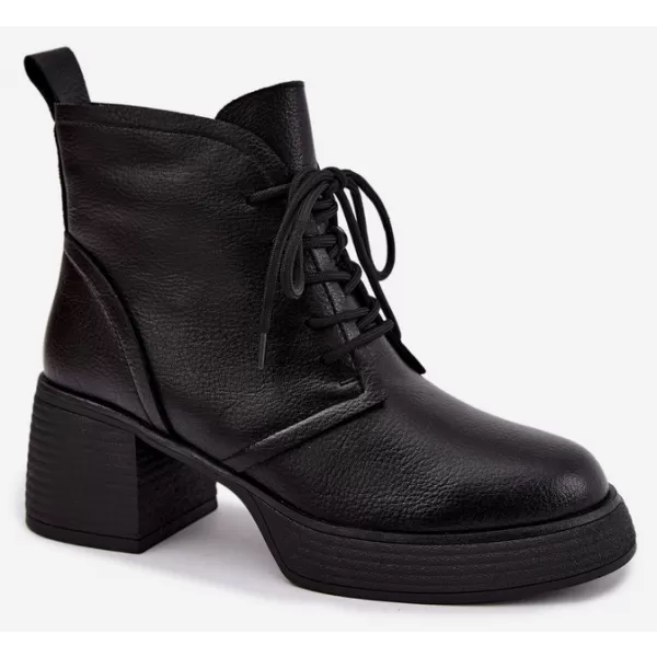  Dámské kozačky D&A CR62-3368 BLACK 