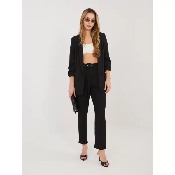  Dámský komplet RUE PARIS IT-KMPL-FL2766.16 BLACK 