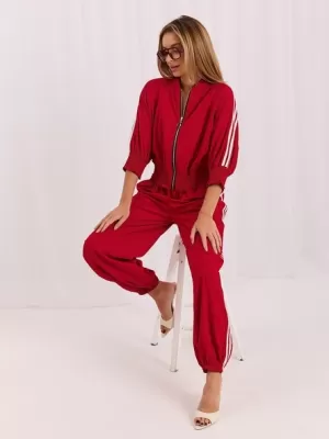 Dámský komplet ITALY MODA MI-KMPL-K7173M.95 RED