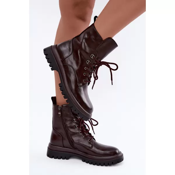  Dámské boty BOTO 26BT24-381 BURGUNDY 