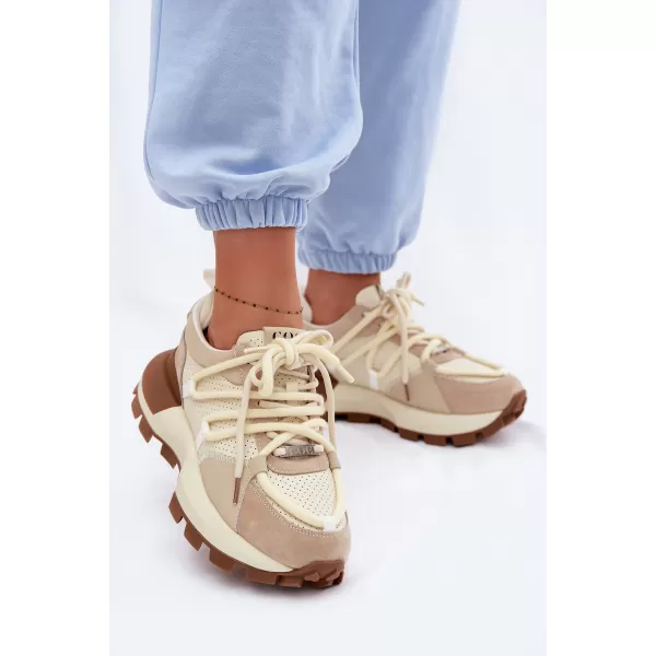  Dámské tenisky GOE TT2N4021 BEIGE 