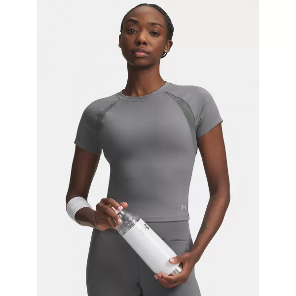  Dámské triko UNDER ARMOUR MOTION MESH SS 6011045-709 ZELENÁ 