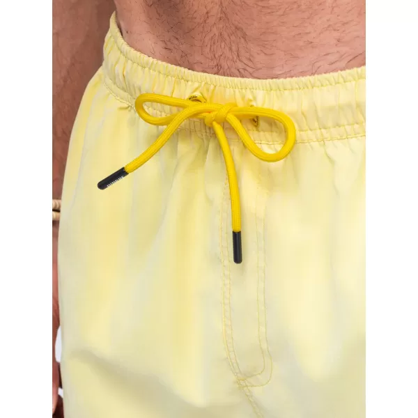  Pánské kraťasy OMBRE OM-SRSS-0216 YELLOW 