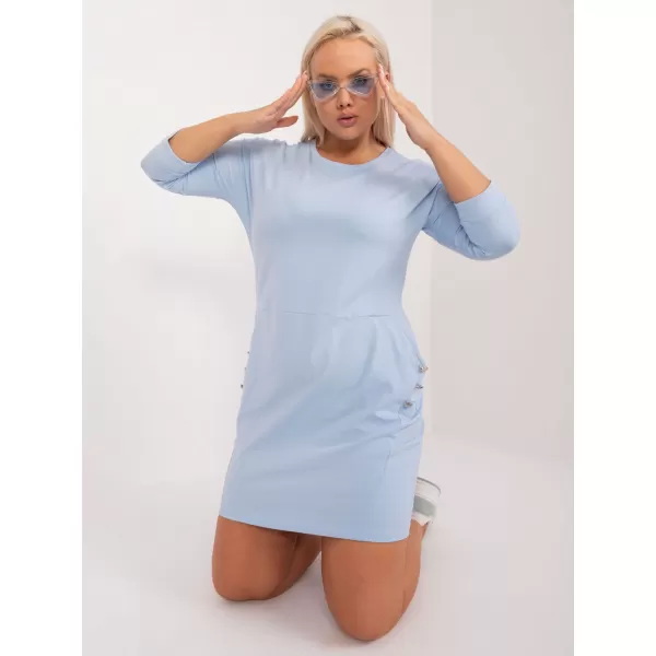  Dámské šaty RELEVANCE RV-SK-9390.32 LIGHT BLUE 