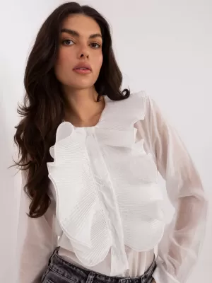 Dámská košile FACTORY PRICE IT-KS-28990.05P WHITE