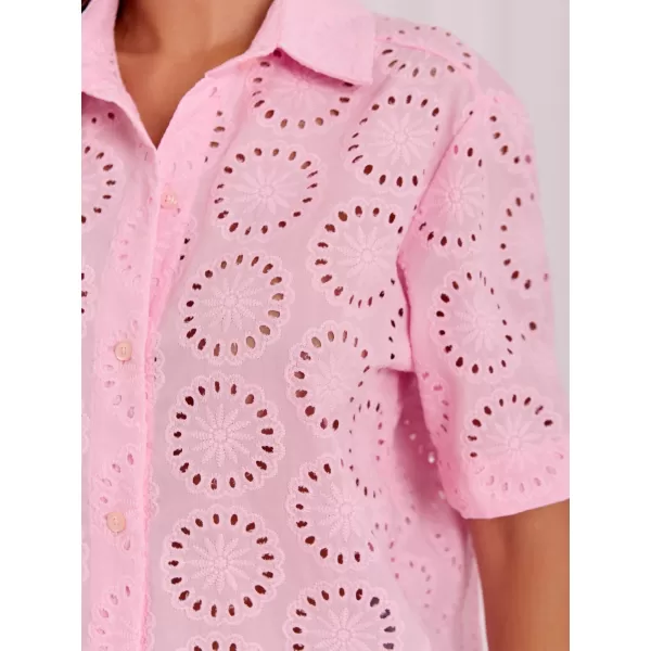 Dámská košile LAKERTA LK-KS-510284.76 BRIGHT PINK 