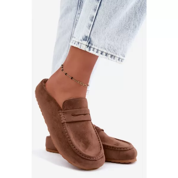  Dámské mokasíny BOTO 9885 LIGHT BROWN 