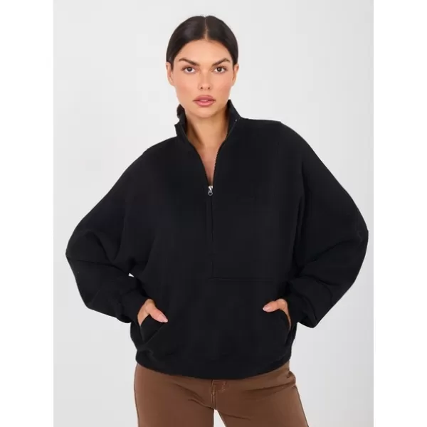  Dámská mikina FACTORY PRICE NS-BL-NS2579.18 BLACK 