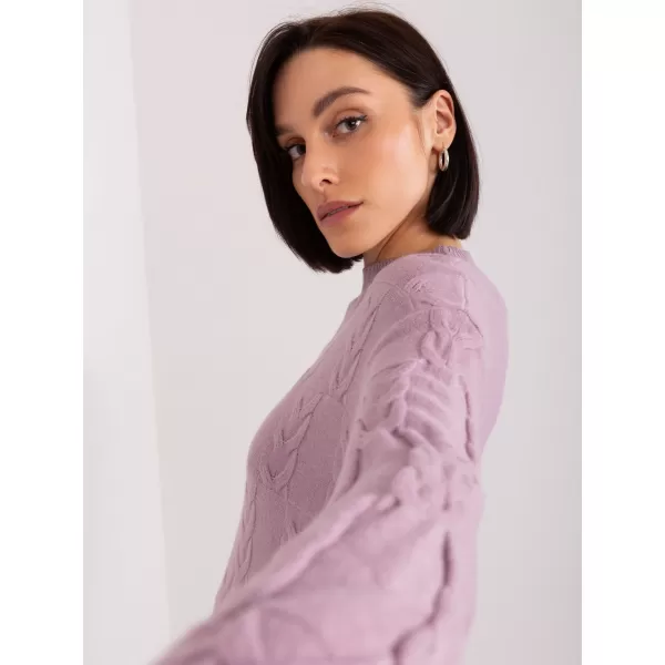  Dámský svetr WOOL FASHION ITALIA AT-SW-2340.43 VIOLET 