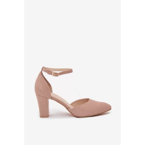  Dámské lodičky ZAZOO 823 BEIGE 