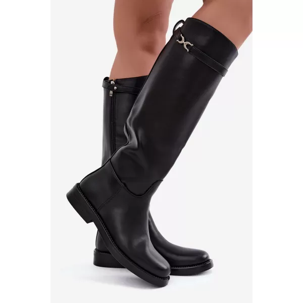  Dámské kozačky BOTO LA3172 BLACK 