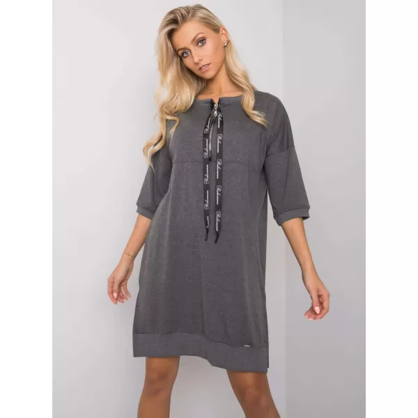  Dámské šaty RELEVANCE RV-SK-6273.47P DARK GREY 