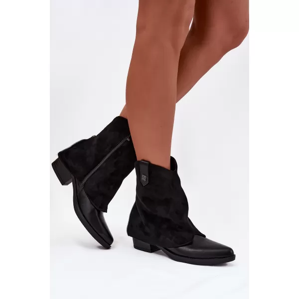  Dámské boty BOTO RMR2382-10 BLACK 