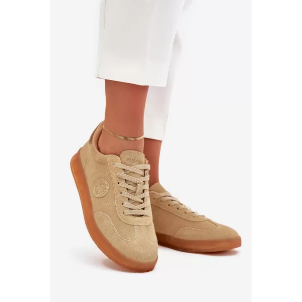  Dámské tenisky BIG STAR SHOES RR274849 BEIGE 