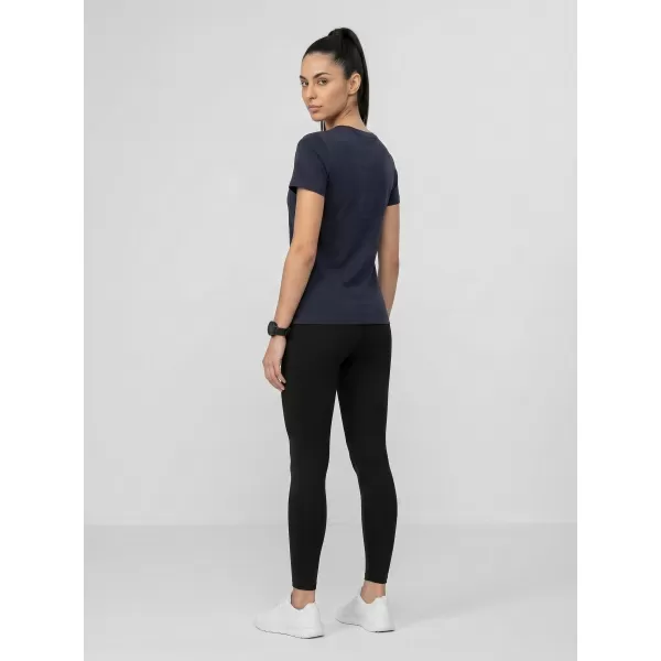  Dámské triko 4F 4FWMM00TTSHF3309 NAVY 