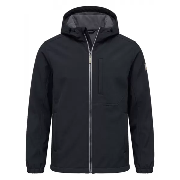  Pánská softshellová bunda OMBRE C581 BLACK 