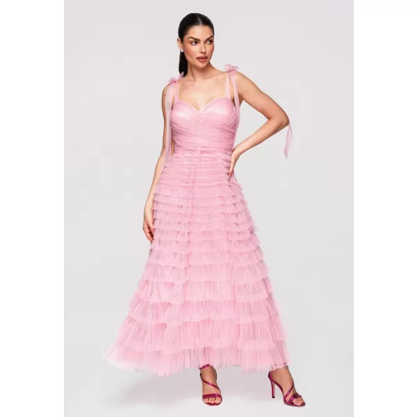  Dámské šaty LARICA LA-OM-DLR312 PINK 