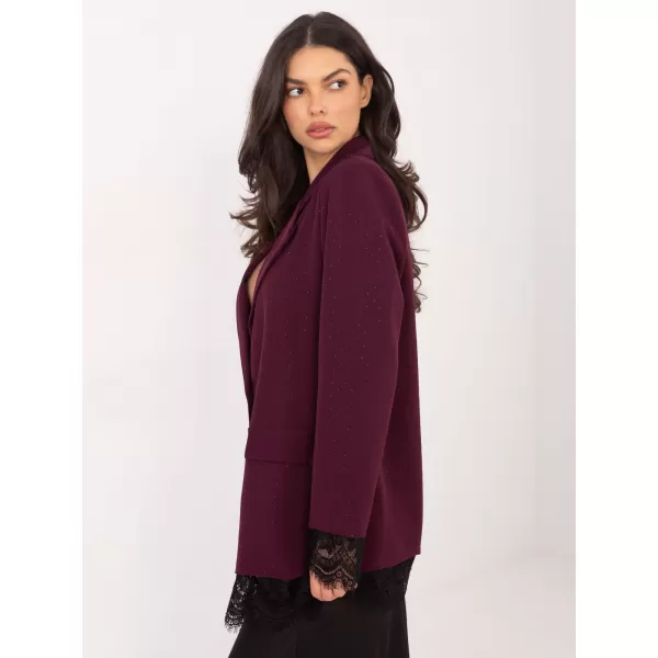  Dámská bunda ITALY MODA IT-MA-FL9916-1.07P DARK RED 