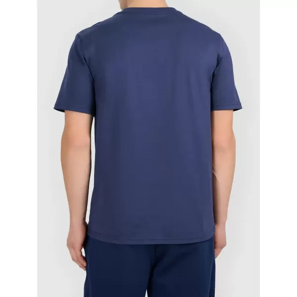  Pánské triko 4F 4FWAW25TTSHM2373 DENIM 