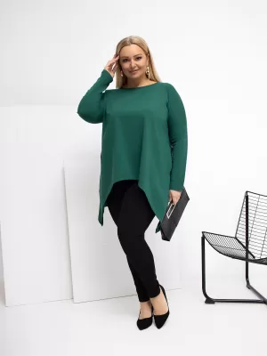 Dámská halenka RELEVANCE RV-BZ-5031.06X DARK GREEN