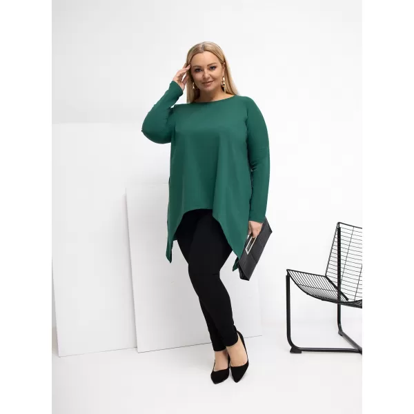  Dámská halenka RELEVANCE RV-BZ-5031.06X DARK GREEN 