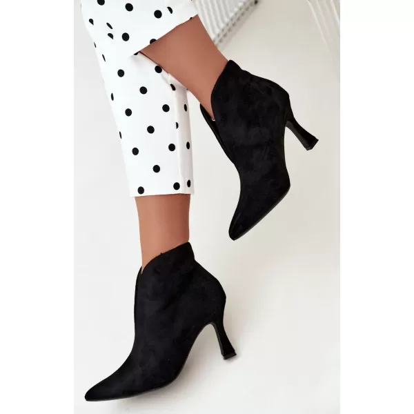  Dámské kotníkové boty BOTO 6470 BLACK 