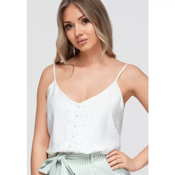  Dámská blůza OMBRE OW-TS-E0055 WHITE 