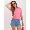 Dámské tričko RUE PARIS RV-TS-A1467.98 PINK