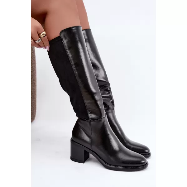  Dámské kozačky VINCEZA 58652 BLACK 