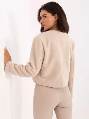 Dámská bunda RUE PARIS IT-KR-FL9586.64 LIGHT BEIGE