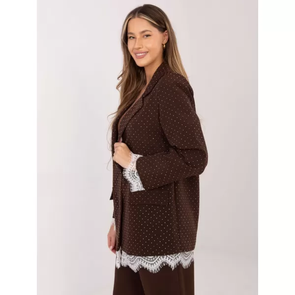  Dámská bunda ITALY MODA IT-MA-FL9916-2.12P BROWN 