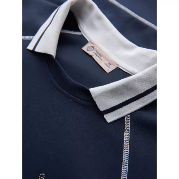  Pánská mikina OMBRE OM-SSNZ-0269 NAVY BLUE 