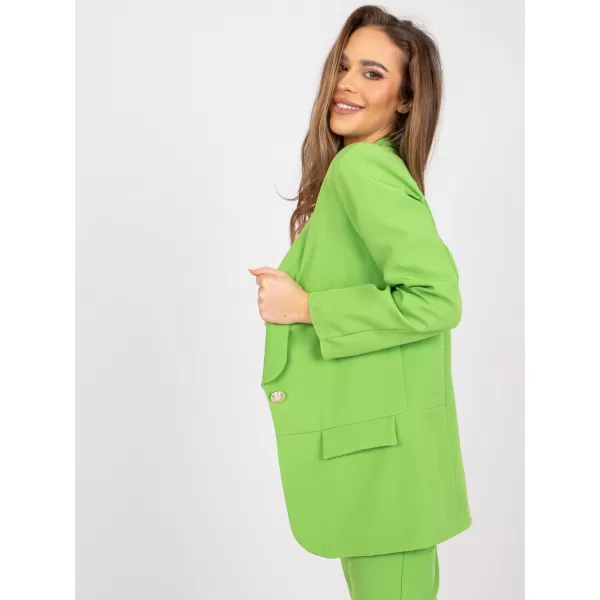  Dámské sako ITALY MODA DHJ-MA-15621.12X BRIGHT GREEN 