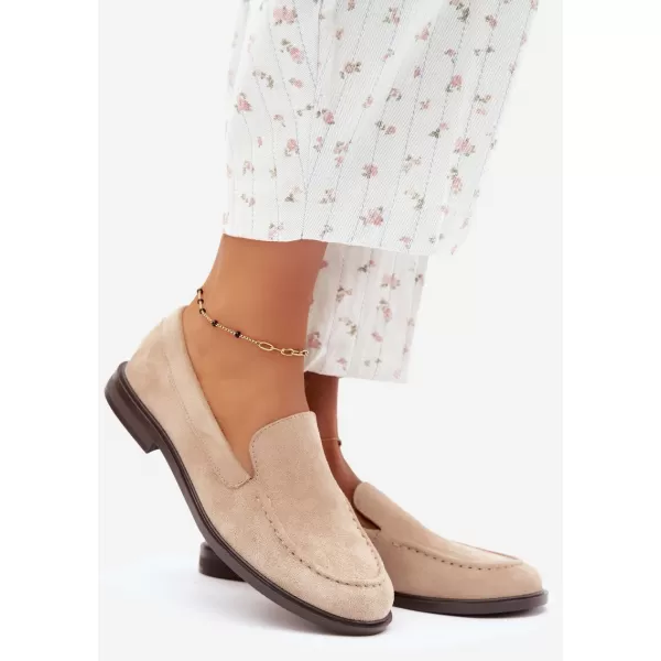  Dámské mokasíny BOTO 1538 BEIGE 