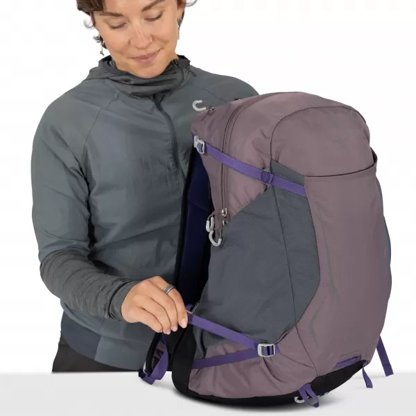  Turistický batoh OSPREY HIKELITE 28 GRAPHITE PURPLE 