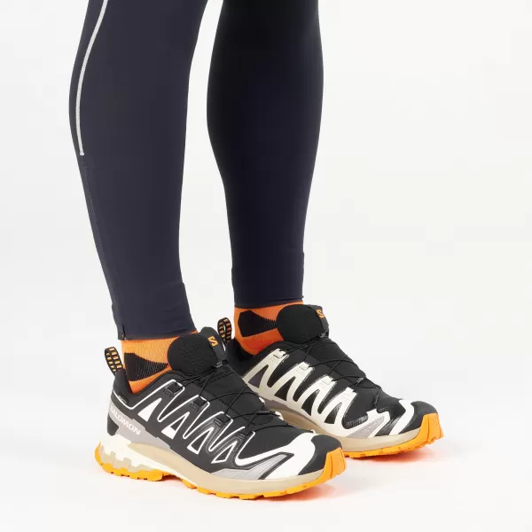  Pánské boty SALOMON XA PRO 3D V9 GORE-TEX L47881900 BLACK/VANILLA ICE/TURMERIC 