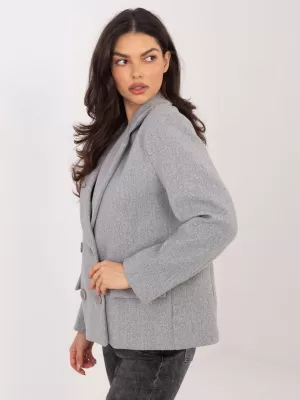 Dámská bunda RUE PARIS IT-KR-FL9559.02P GRAY