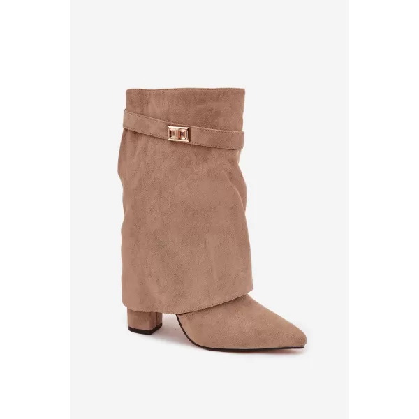  Dámské kotníkové boty BOTO LA3116 KHAKI 