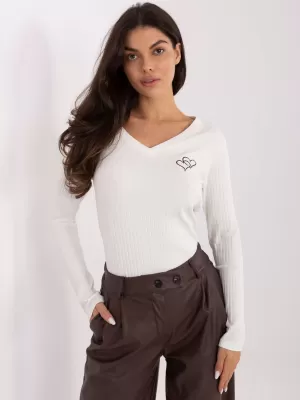 Dámská halenka RUE PARIS RV-BZ-A1055.29P ECRU