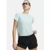 Dámské triko UNDER ARMOUR VELOCITI PRO SHORTSLEEVE 6009536-703 ZELENÁ