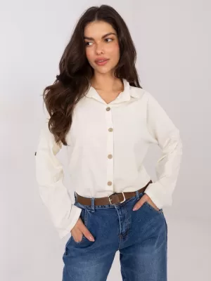 Dámská košile ITALY MODA IT-KS-22390.81 LIGHT BEIGE