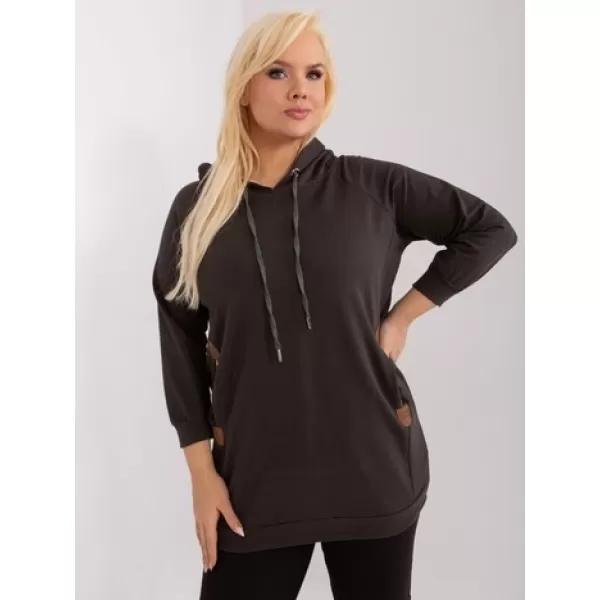 Dámská mikina RELEVANCE RV-BL-8221.96 DARK KHAKI 