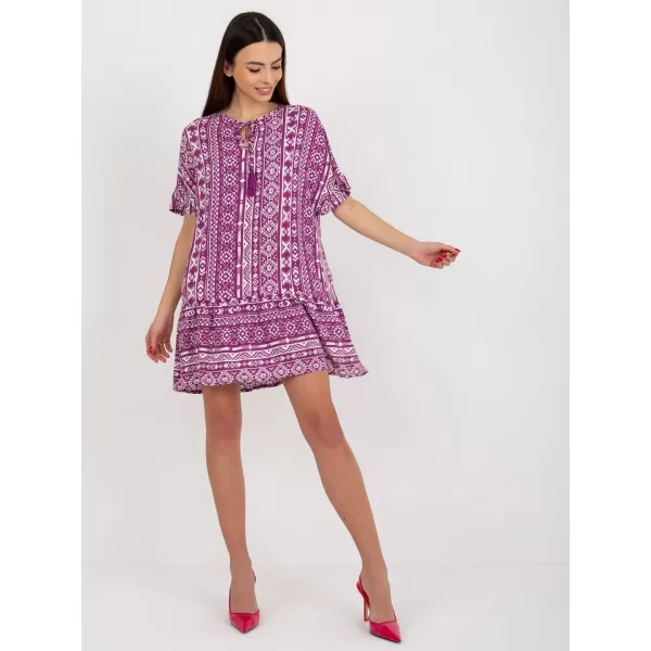  Dámské šaty SUBLEVEL D73771M30306C VIOLET 