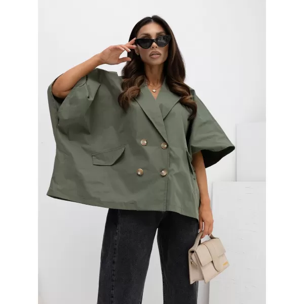  Dámská bunda RUE PARIS IT-KR-FL10153KSM.91 KHAKI 