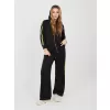 Dámská tepláková souprava RUE PARIS IT-KMPL-21782.93 BLACK