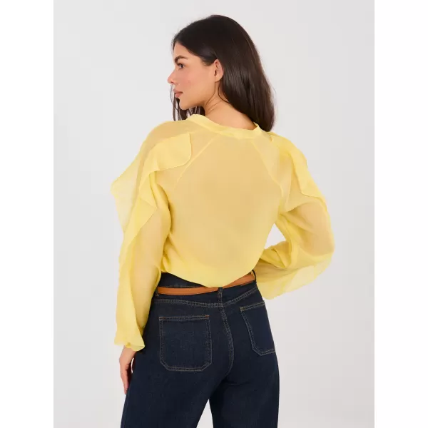  Dámská košile FACTORY PRICE IT-KS-29035.50 YELLOW 